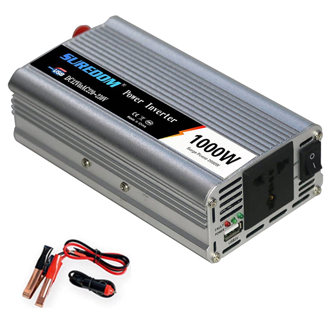 Amazon.co.jp: 1000ワットパワーインバーター12 / 24V〜110 / 220V